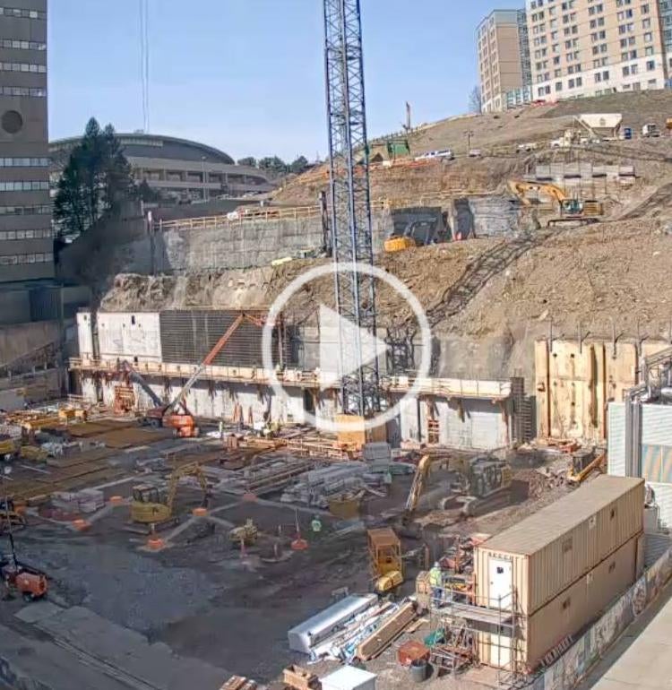 rec center construction progress